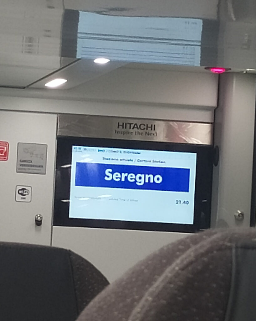 4 dias em Milão trem